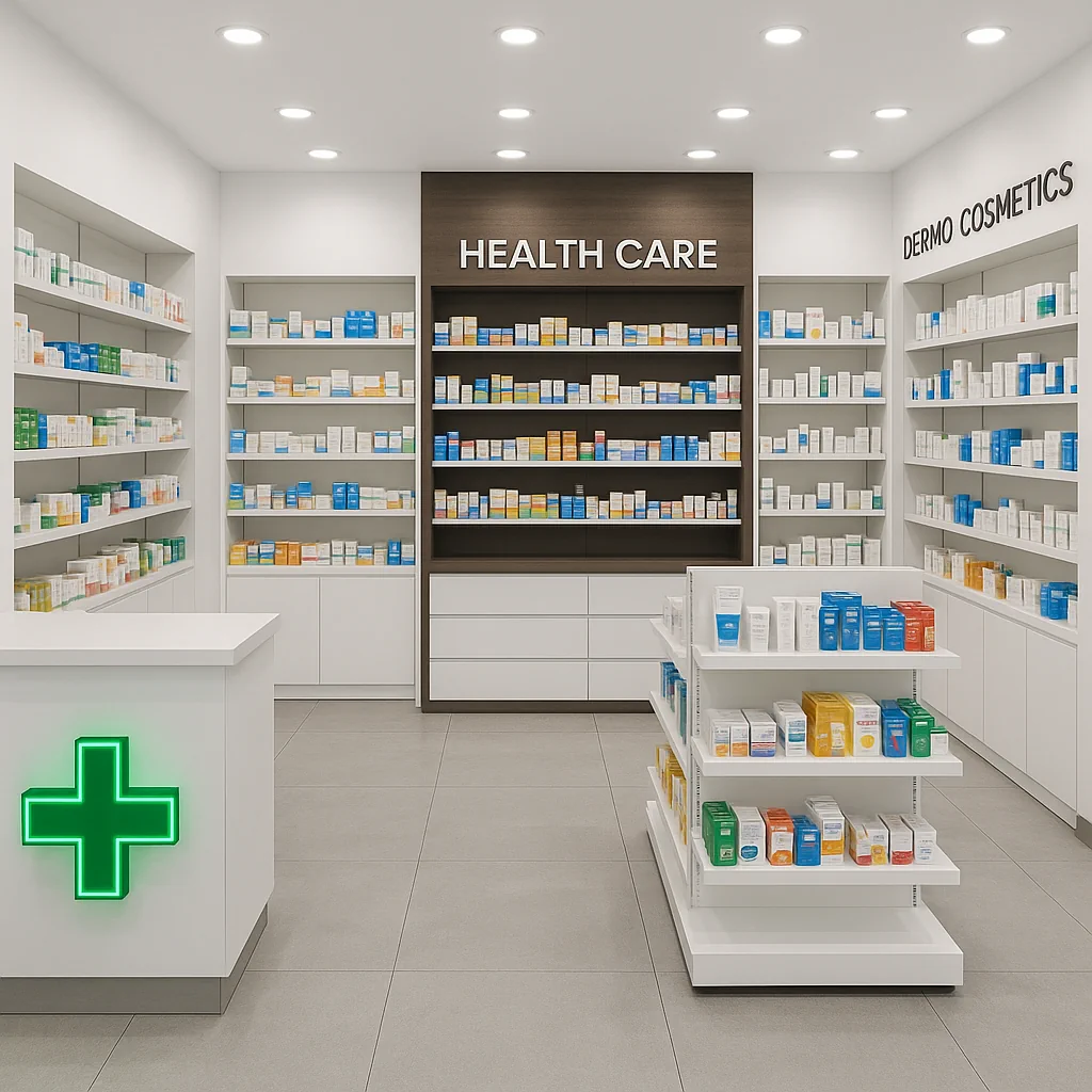 Ανακαινισμένο φαρμακείο